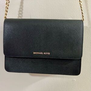 Michael Kors Elegant Black Crossbody Bag